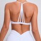Detachable shoulder strap quick-drying sports bra