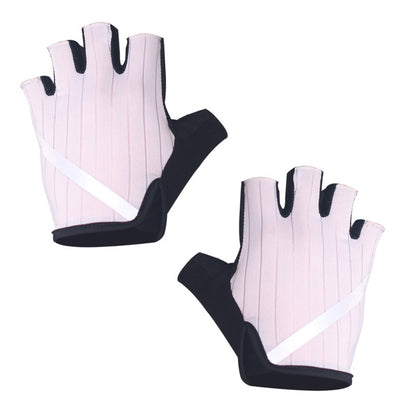 Reflective Cycling Sports Breathable Outdoor Half Finger Gloves