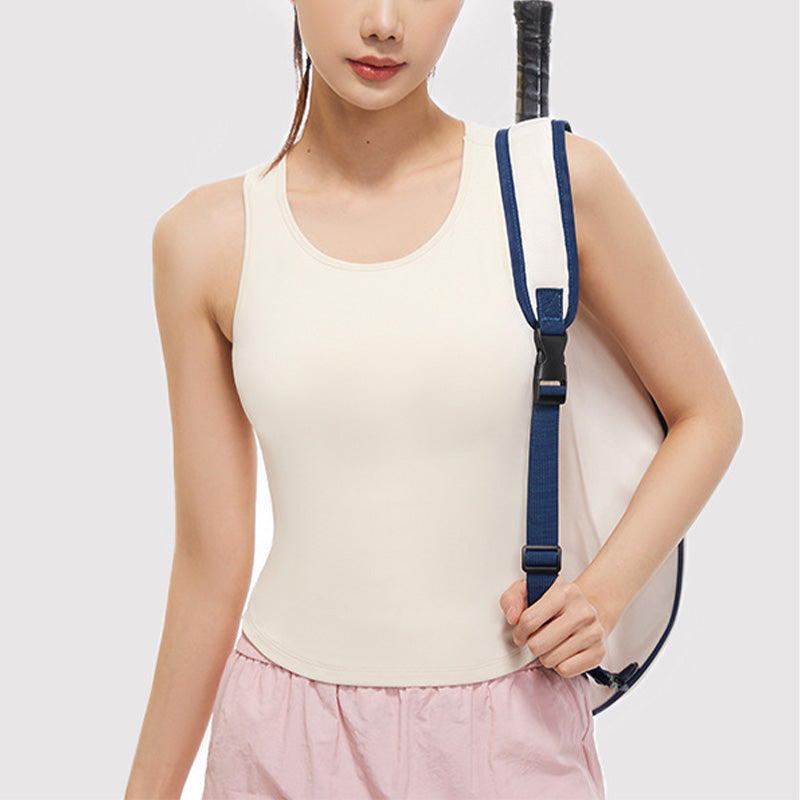 Quick-Dry Roundneck Sports Vest Top