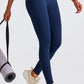 Seamless high waist hip lift leggings