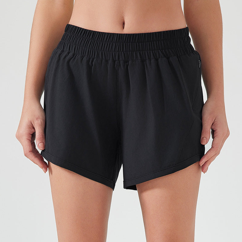 Ice-feel quick-drying sports loose breathable shorts