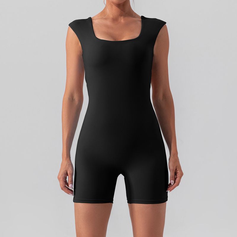 Tight quick-drying short-sleeved yoga clothes