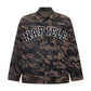Outdoor camouflage drawstring sports jacket