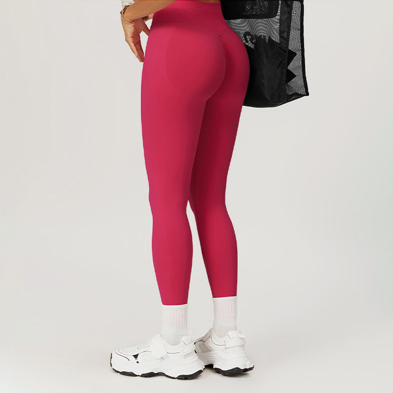 Seamless Quick-Dry High-Waisted Yoga Sports Leggings