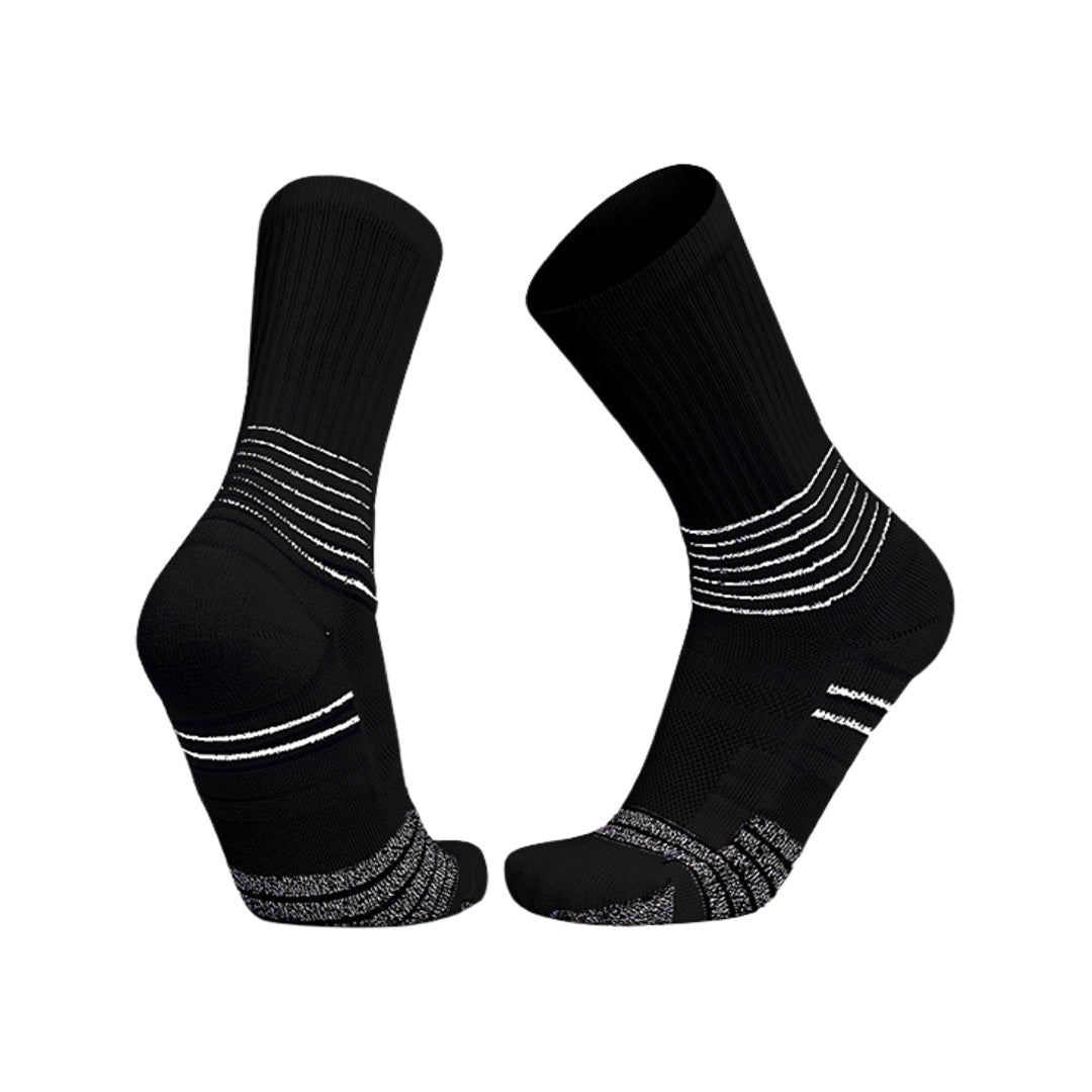 High Elastic Lycra High Basketball Sports Socks