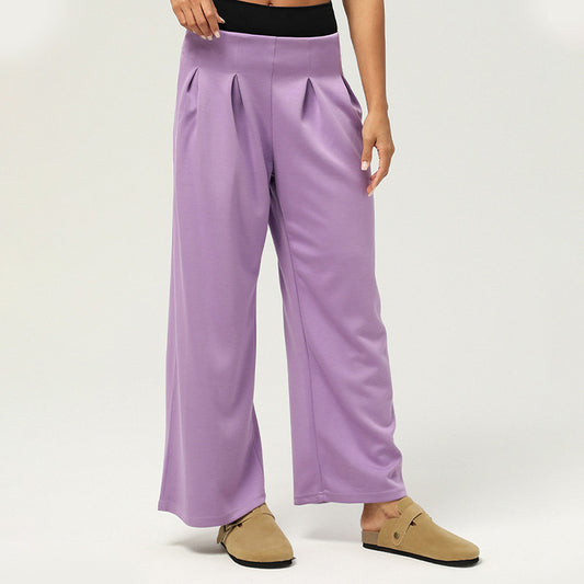 loose Sports straight leg pants