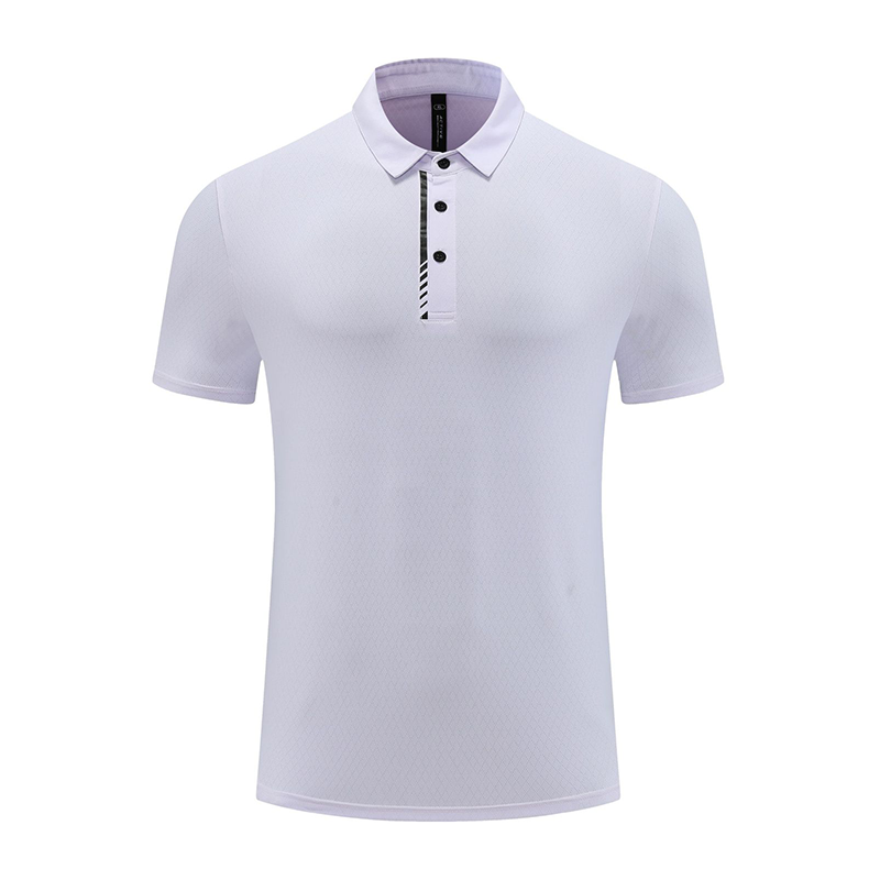 Breathable Quick Drying Casual Sports Fitness Polo Short Sleeve