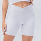 High Waist Hip Lifting Active Shorts