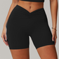 Hip-lifting high waist shorts