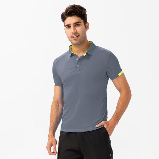 Polo de sport homme à séchage rapide