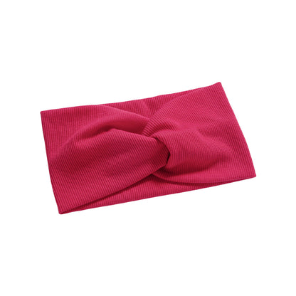 Threaded Cross Motion Elastic Headband