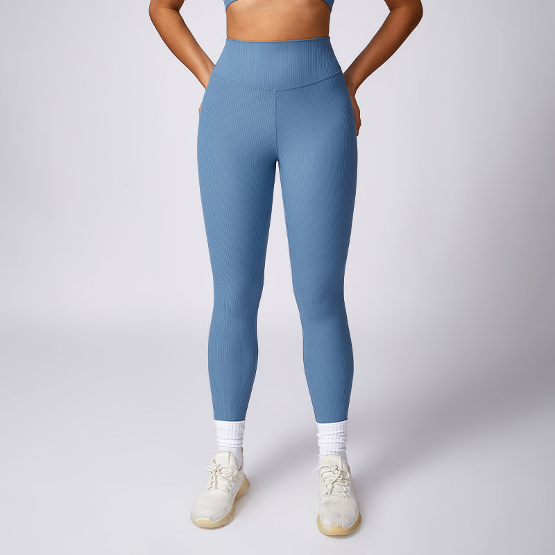 High-waisted hip-lifting yoga sports leggings