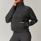 Fleece stand collar thickened warm Sweatshirts