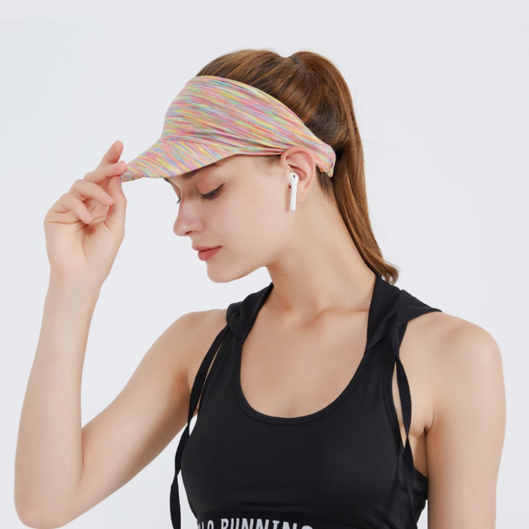 Sport stretch elastic band cap