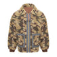 Camouflage plush thickened jacket