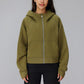 Fleece Full Zipper Thickened hooded and Warm Sweatshirt