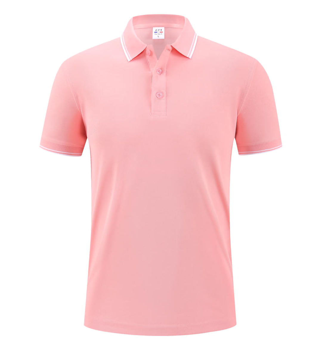 Men's contrasting sideline polo shirt