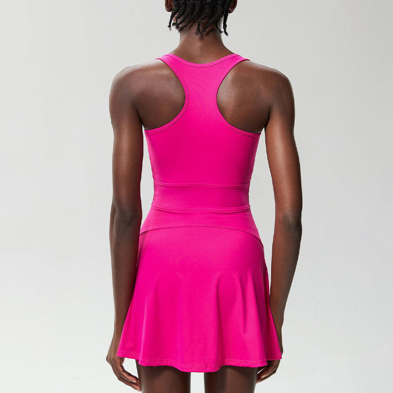 Quick-Dry Half zipper Golf And Tennis Dress