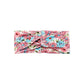 Cross Printed Knitted Movement Elastic Headband