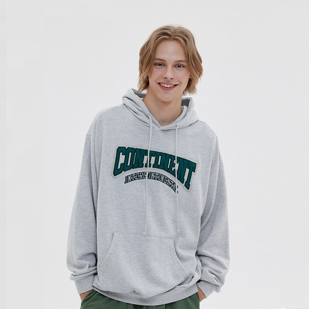 Loose lettered hoodie