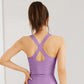 Back cross comfortable yoga bra