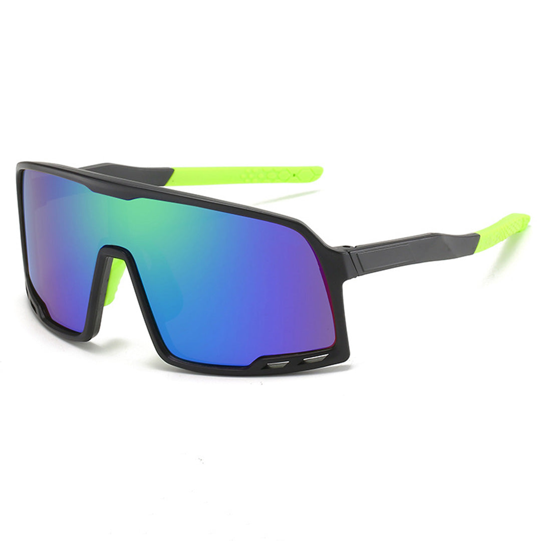 Cycling Mirror Outdoor Sports One-Piece Large Frame Sunglasses