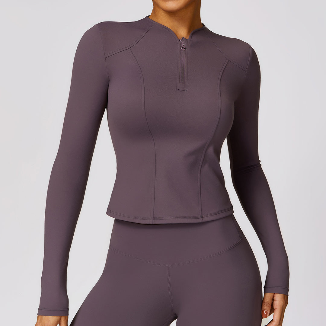 Sports quick-drying skinny long-sleeved tops