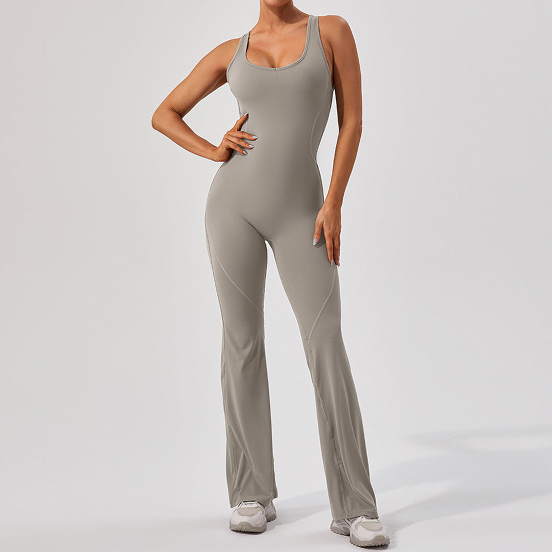 Tight-fitting dance movement yoga jumpsuits