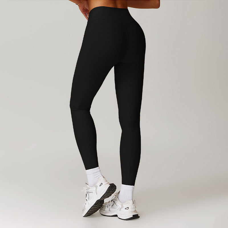 Quick-Dry High-Waist Thread Sports Legging