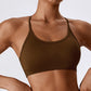 Seamless yoga quick-drying tight bra