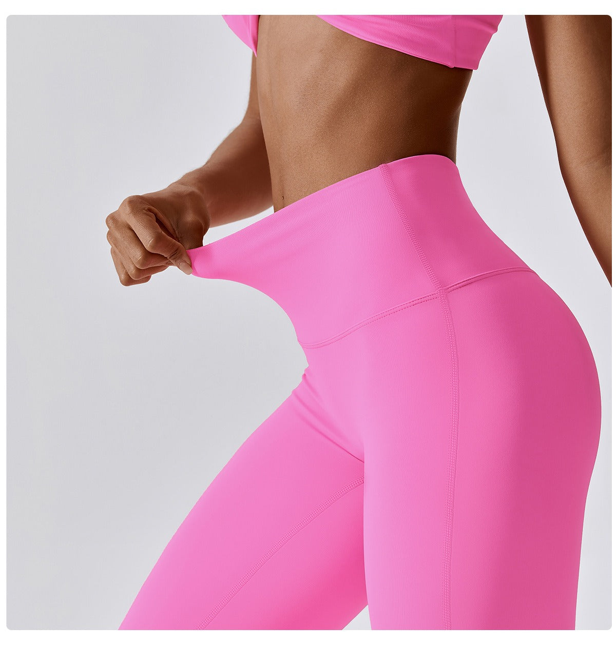 Solid color buttocks lift functional Leggings