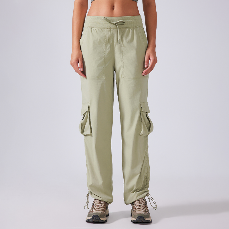 Multi pocket wide leg Cargo sports pants