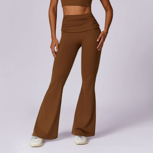 Quick-drying hip lift yoga wide-leg pants