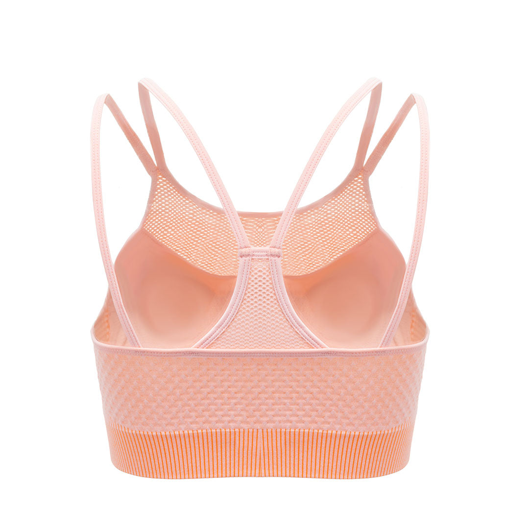 Quick-drying mesh sports bra