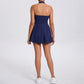 Ultra-soft Halter Backless Golf And Tennis Dress