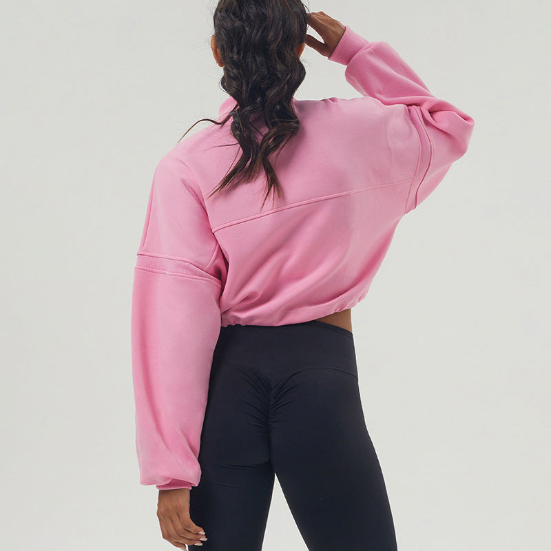 Thick casual yoga long-sleeved sweatshirt