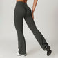 Wide-legged skinny hip-lifting casual sweatpants