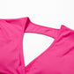 Solid color backless skinny sports bras