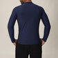 Men's sports quick dry button long sleeve top