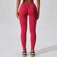 Seamless high waist running leggings