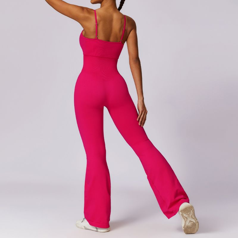 Shoulder straps Quick-drying fitness jumpsuits