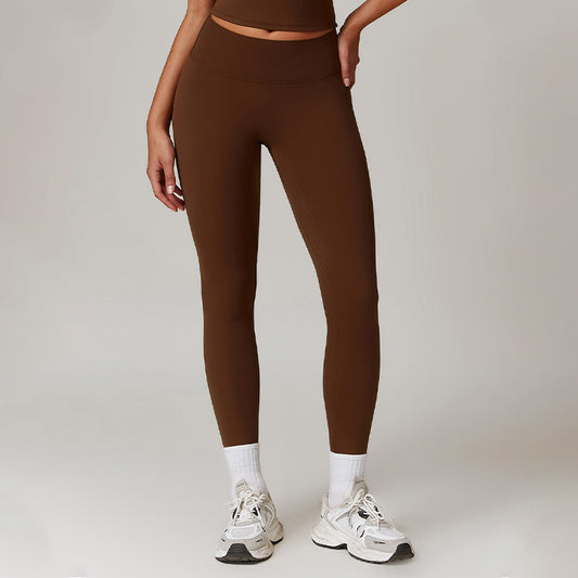 High-waisted hip-lift quick-drying leggings