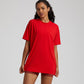 Solid color high stretch short-sleeved sports top