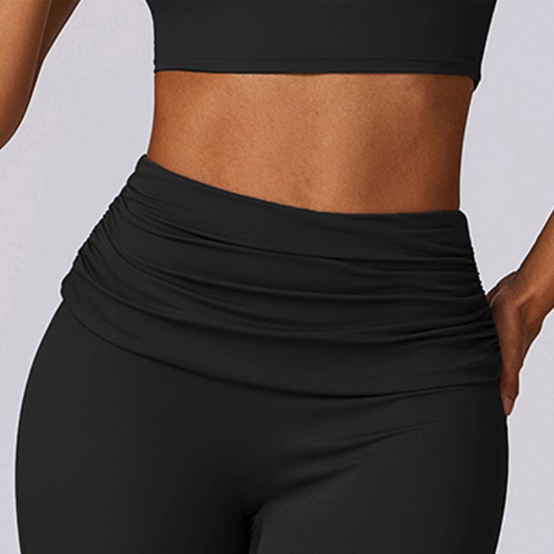 Quick-drying hip lift yoga wide-leg pants