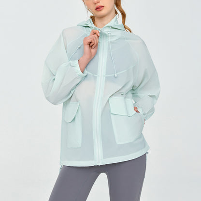 lightweight breathable long sleeve UV protection jackets