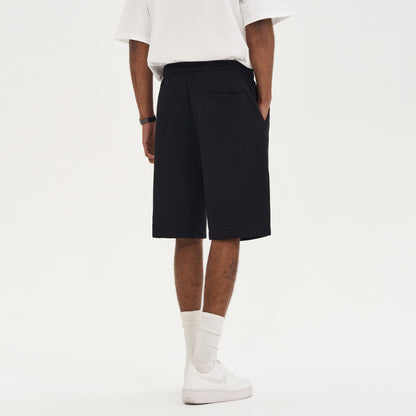 Pure cotton high waist men's shorts