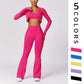 Fitness sports tops & pants & bra 3 piece sets