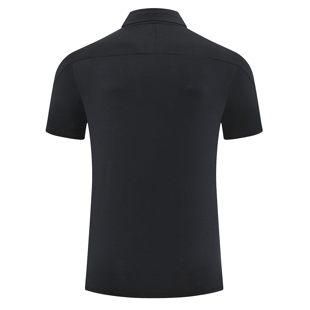 Men's breathable running polo shirt