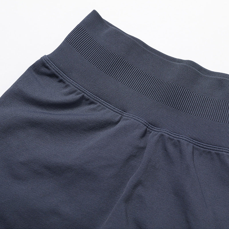 Seamless Quick-Dry High-Waisted Sport Shorts