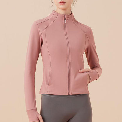 Veste de sport cardigan zippée décontractée